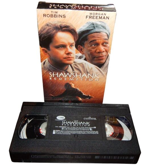 THE SHAWSHANK REDEMPTION vintage VHS in original paper case - Picture 2 of 7